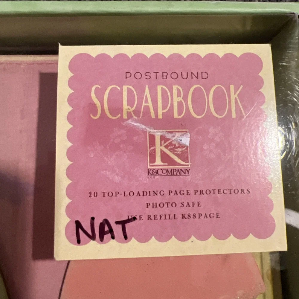 K & Co Photo album Scrapbook Journal Loveliness Tea Party Playtime Vintage Rare‎